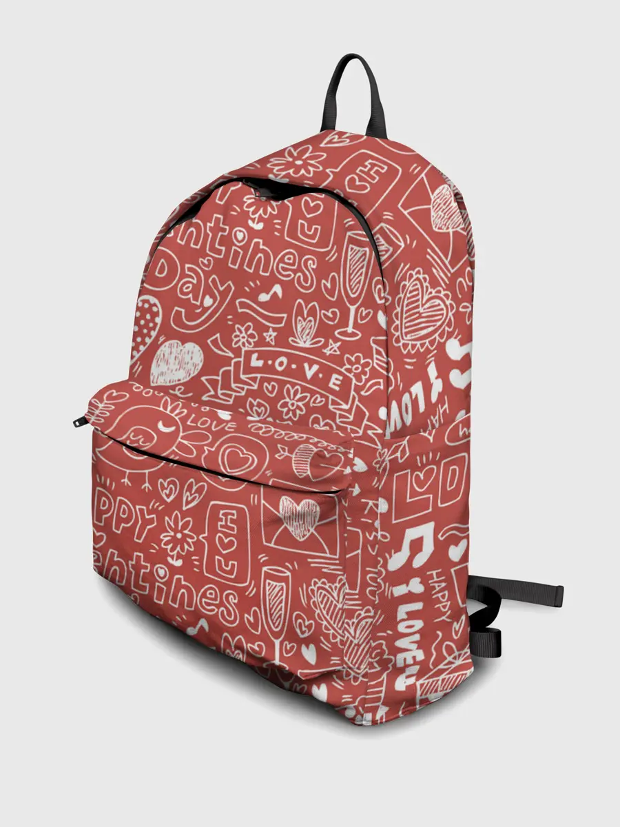 Рюкзак джинсовый / Happy Valentines Day