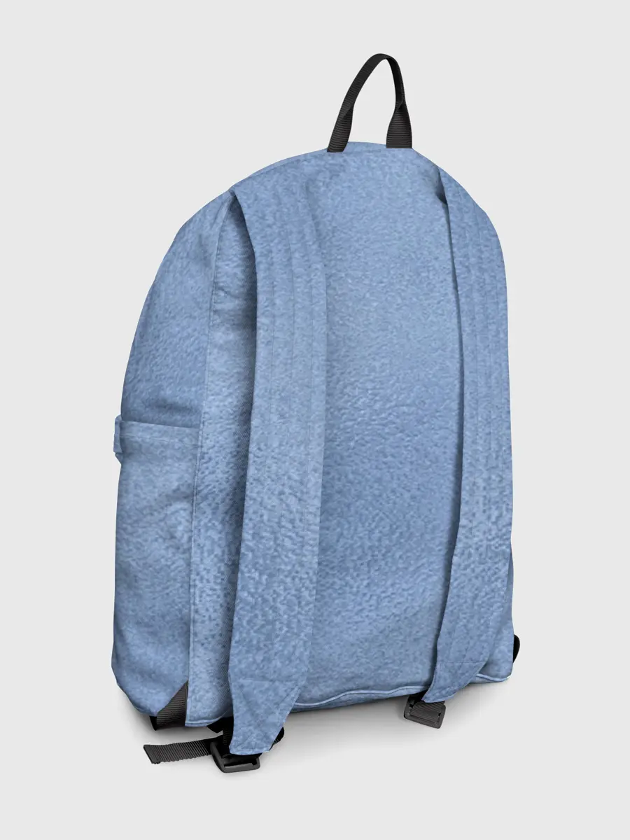 Рюкзак джинсовый / Улыбающийся кот