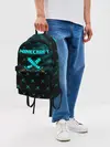 Рюкзак джинсовый / Minecraft