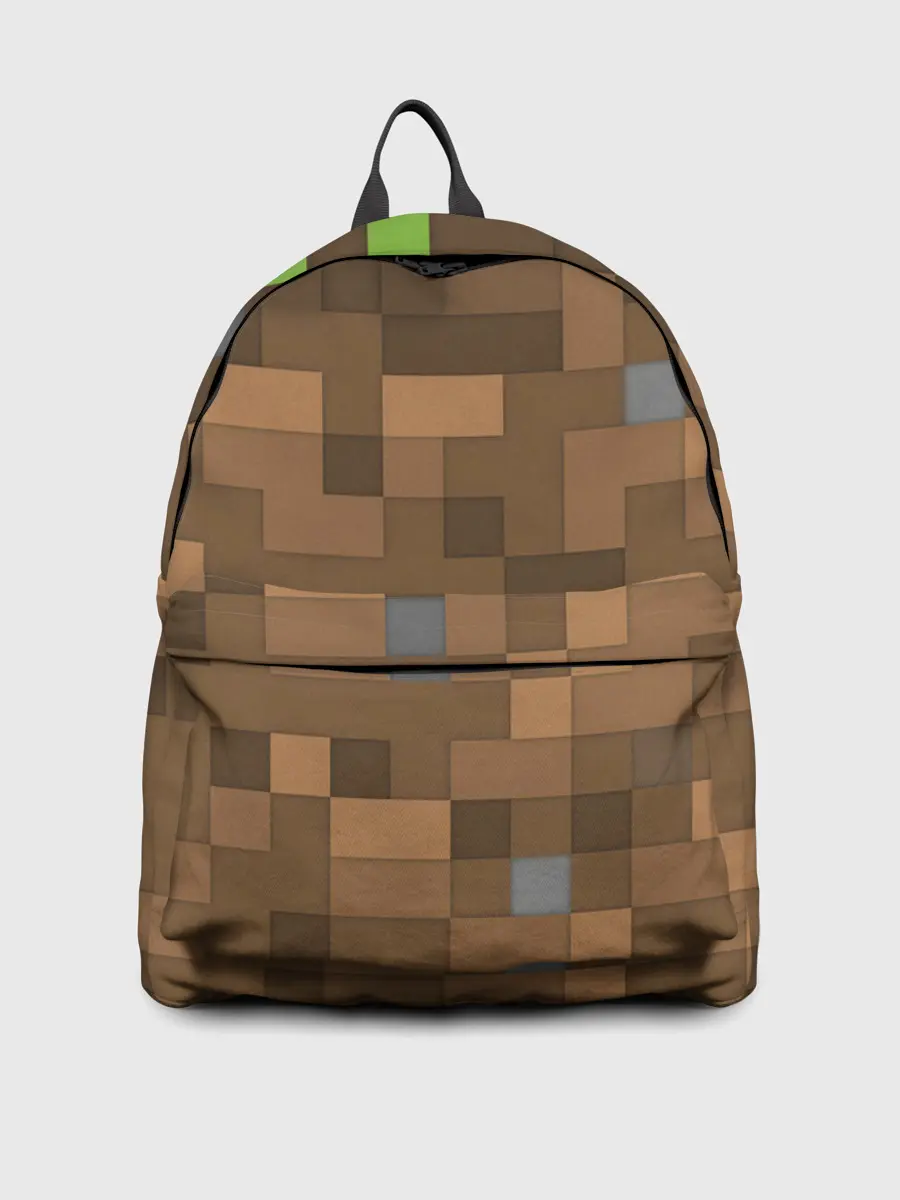 Рюкзак джинсовый / Minecraft камуфляж