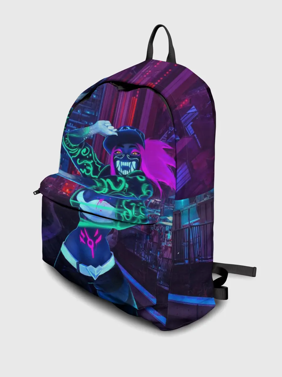 Рюкзак джинсовый / KDA Akali