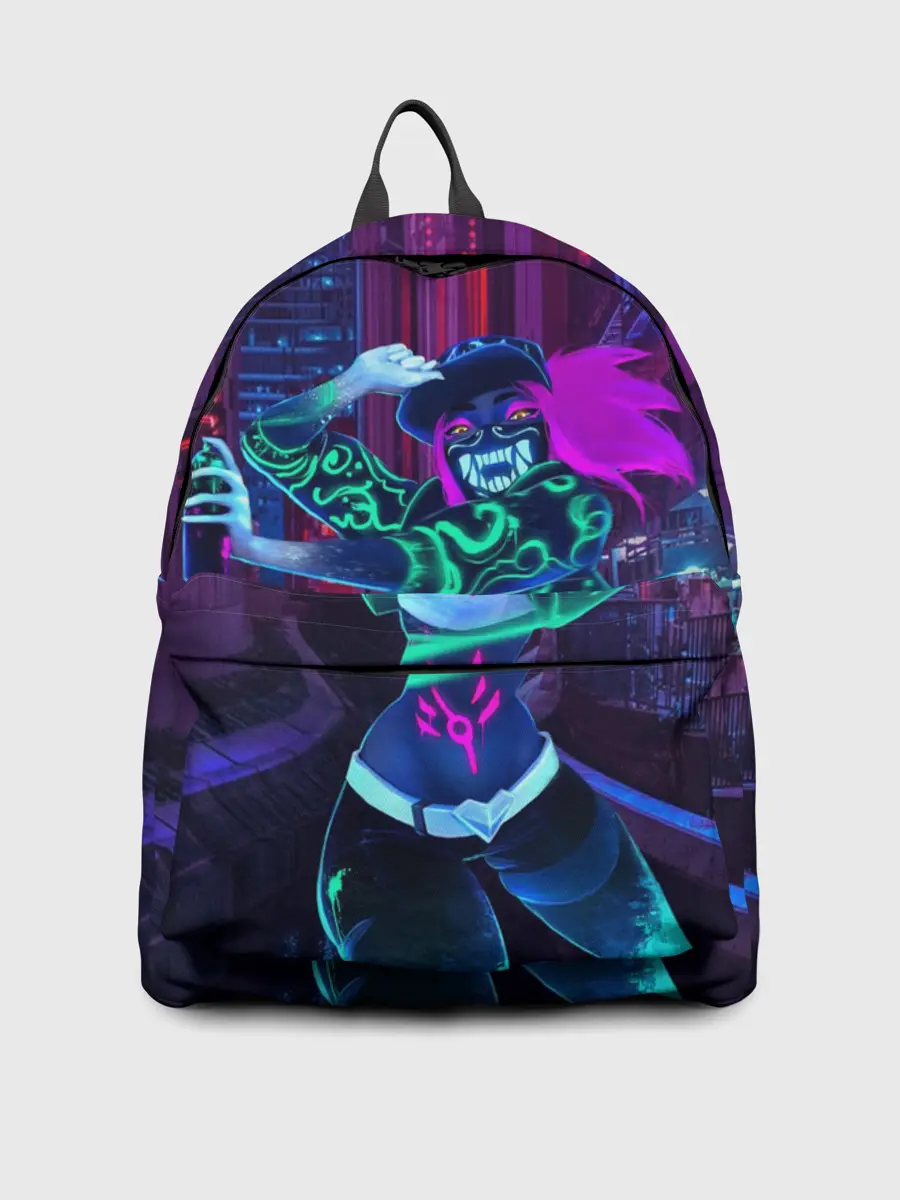 Рюкзак джинсовый / KDA Akali