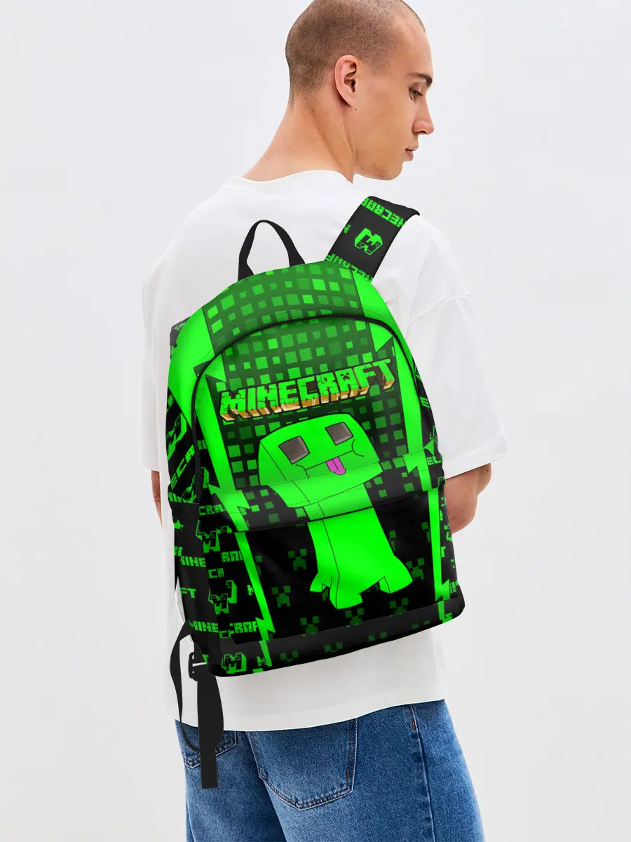 Рюкзак джинсовый / Minecraft