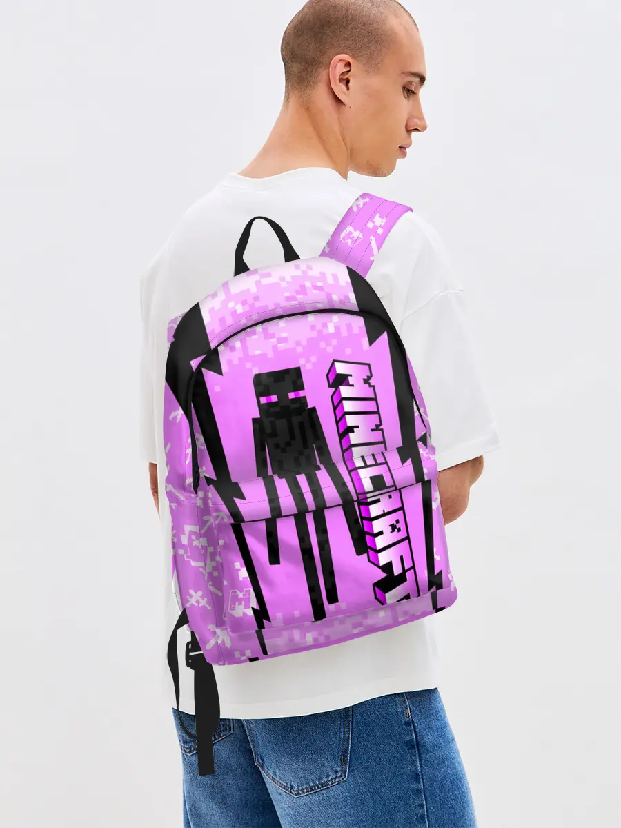 Рюкзак джинсовый / Minecraft