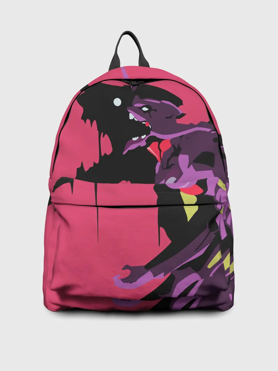 Рюкзак джинсовый / Евангилион