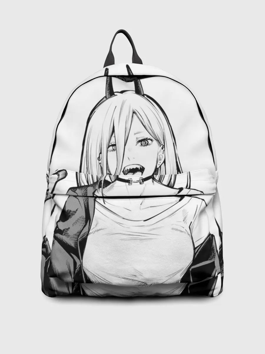 Рюкзак джинсовый / Black and White Anime