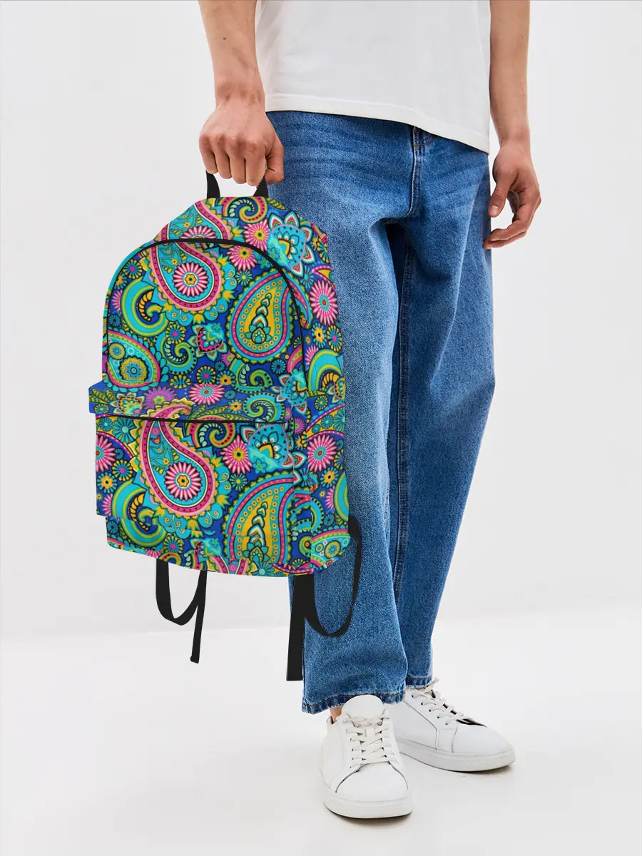 Рюкзак джинсовый / Славянские Узоры