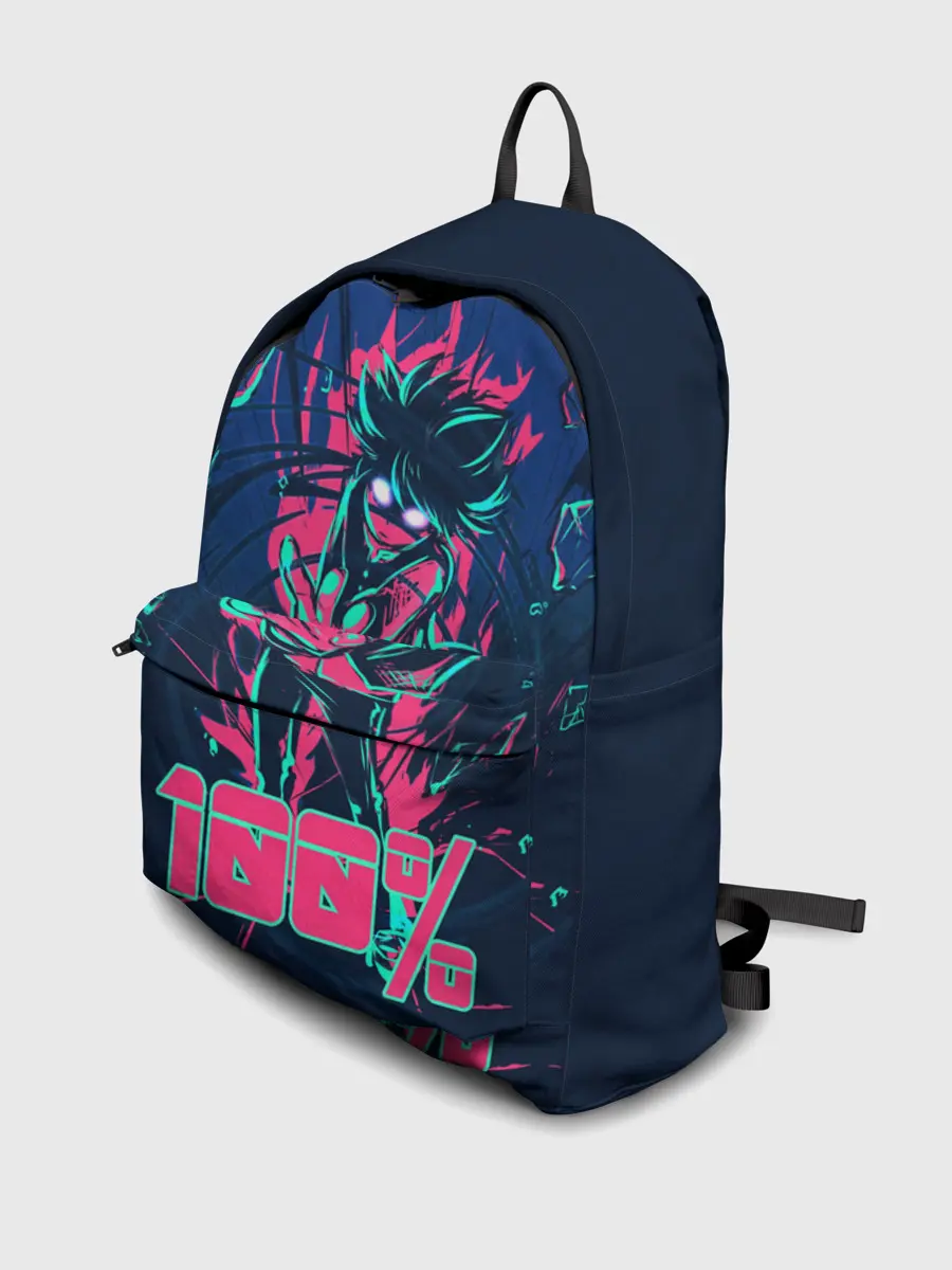 Рюкзак джинсовый / Моб Психо 100