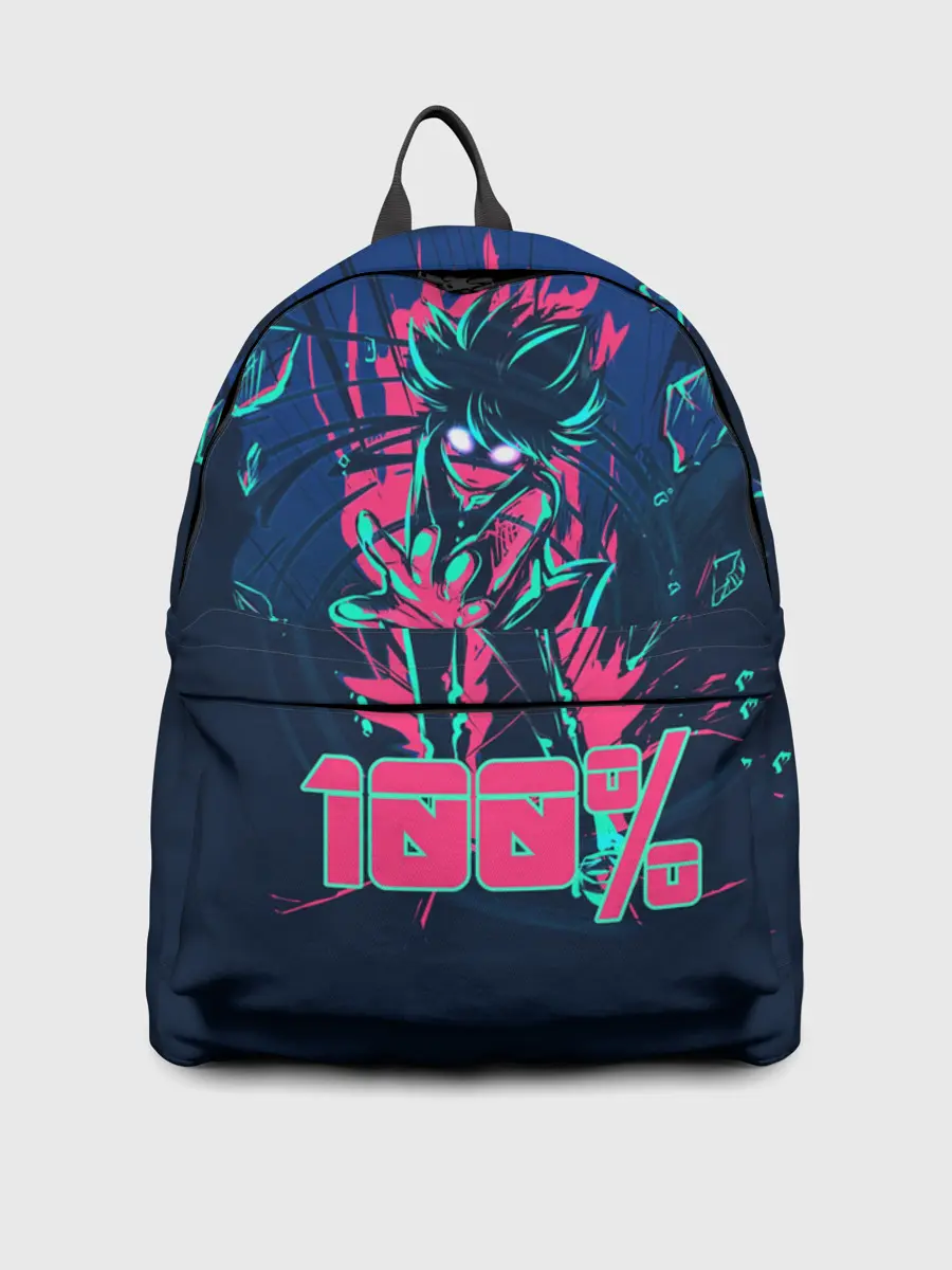 Рюкзак джинсовый / Моб Психо 100