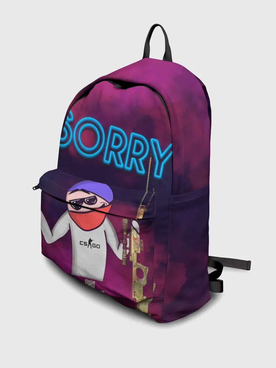 Рюкзак джинсовый / Sorry CS GO