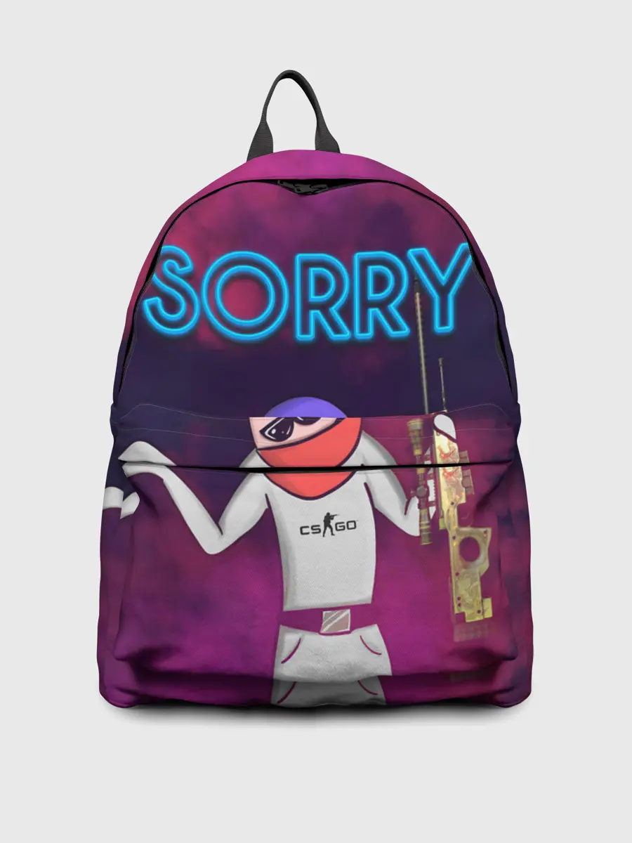 Рюкзак джинсовый / Sorry CS GO