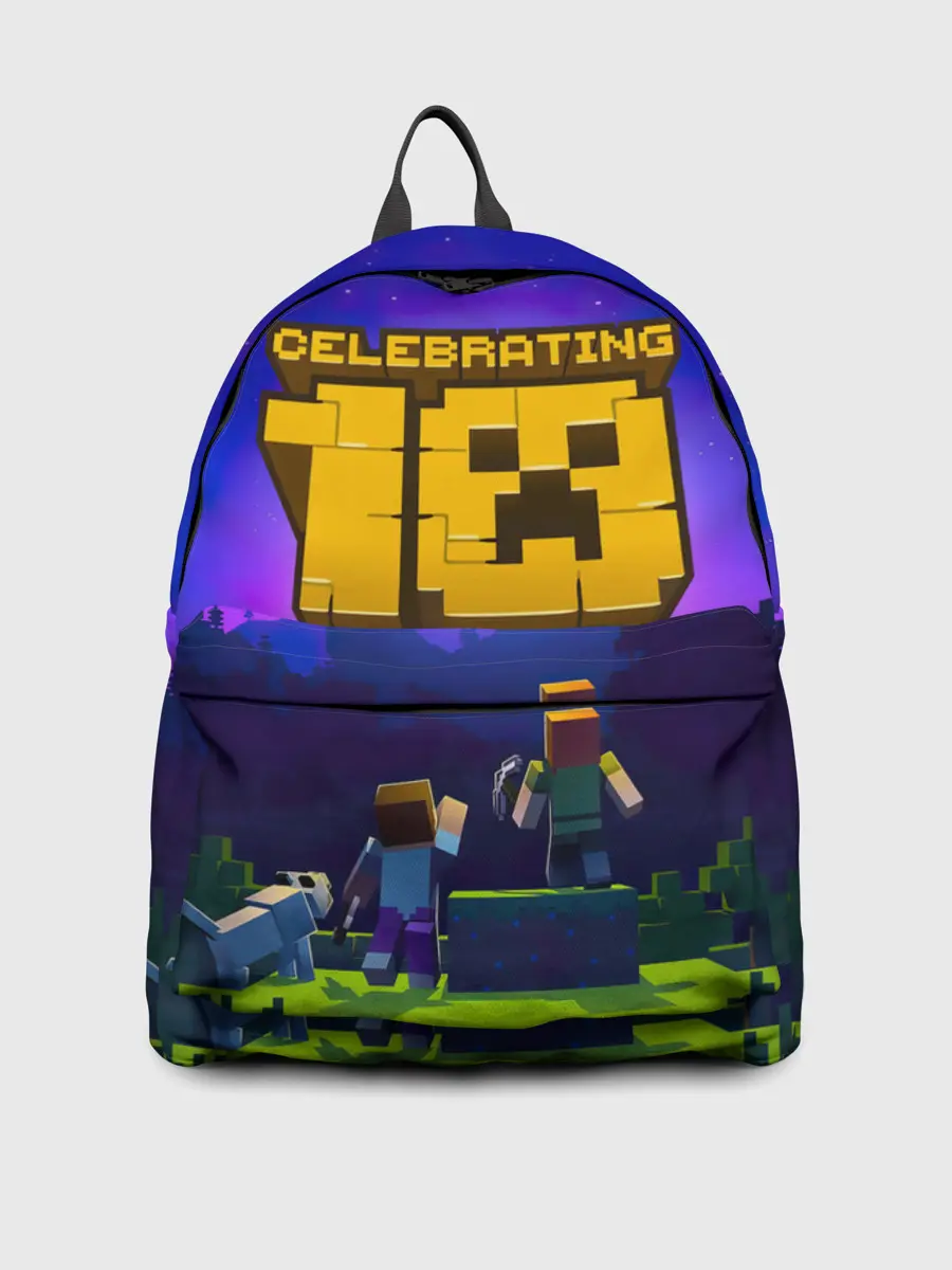 Рюкзак джинсовый / Minecraft