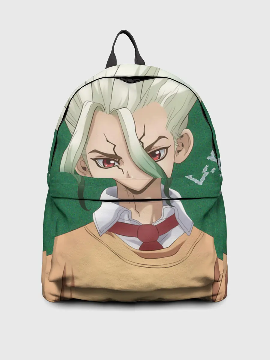 Рюкзак джинсовый / Доктор Стоун