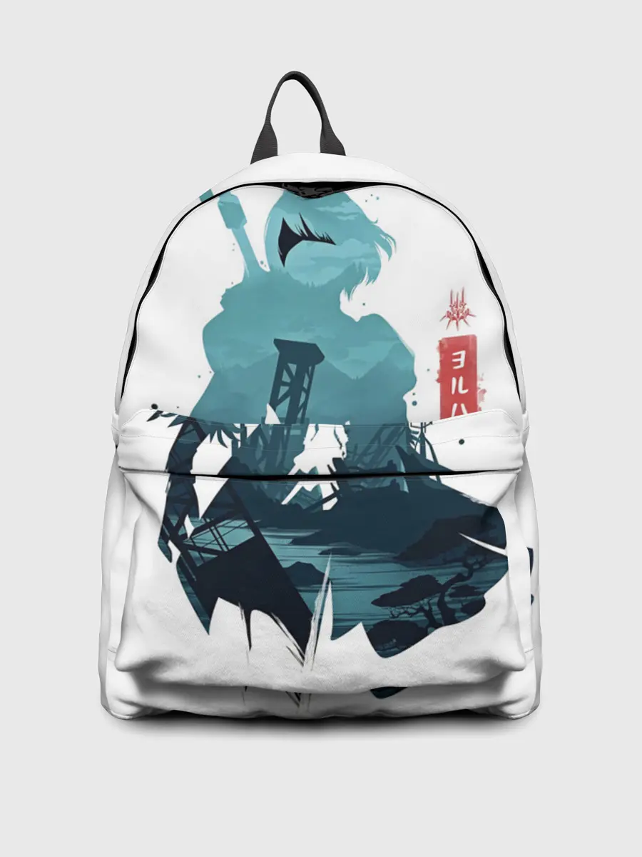 Рюкзак джинсовый / NIER AUTOMATA 2B