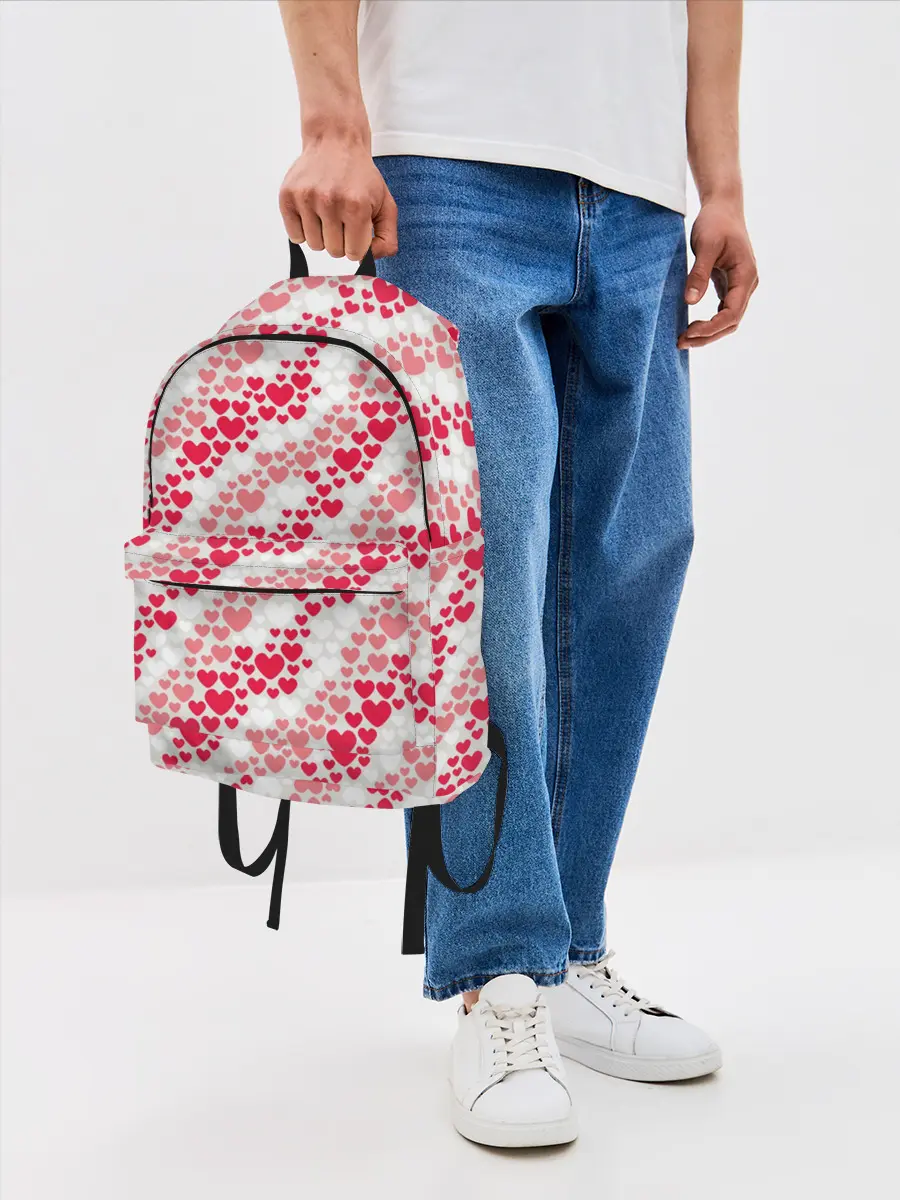 Рюкзак джинсовый / Волны Любви