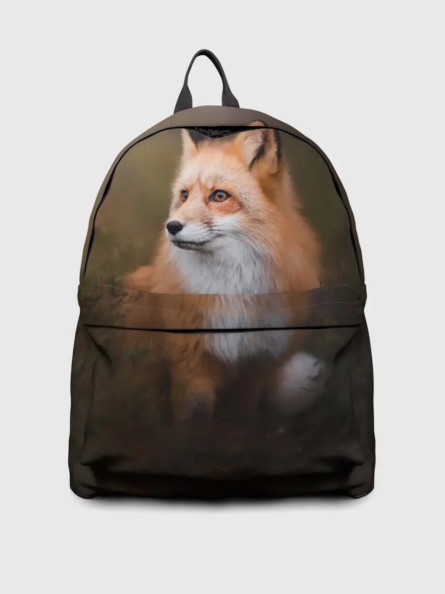 Рюкзак джинсовый / Лиса-охотница