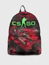 Рюкзак джинсовый / CS GO Red heat