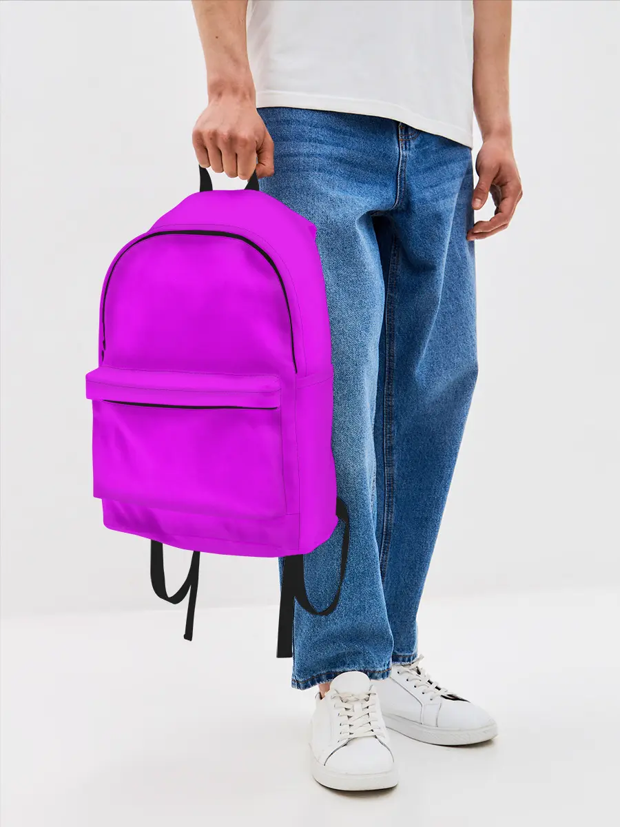 Рюкзак джинсовый / Маджента