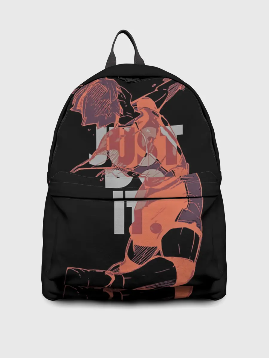 Рюкзак джинсовый / Hinata Haikyuu just do it