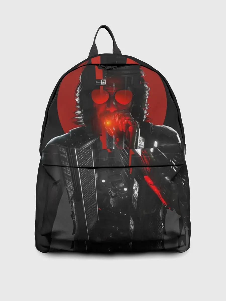 Рюкзак джинсовый / Cyberpunk 2077 | Джонни