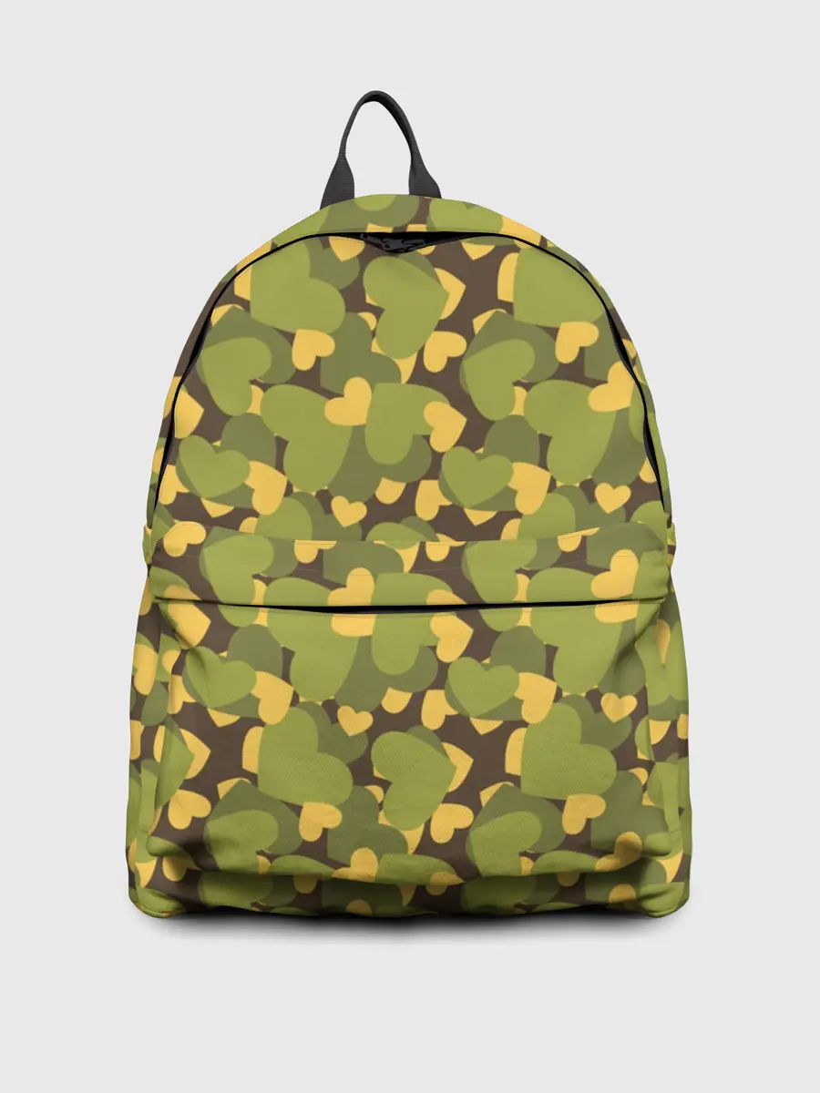 Рюкзак джинсовый / Сердечки