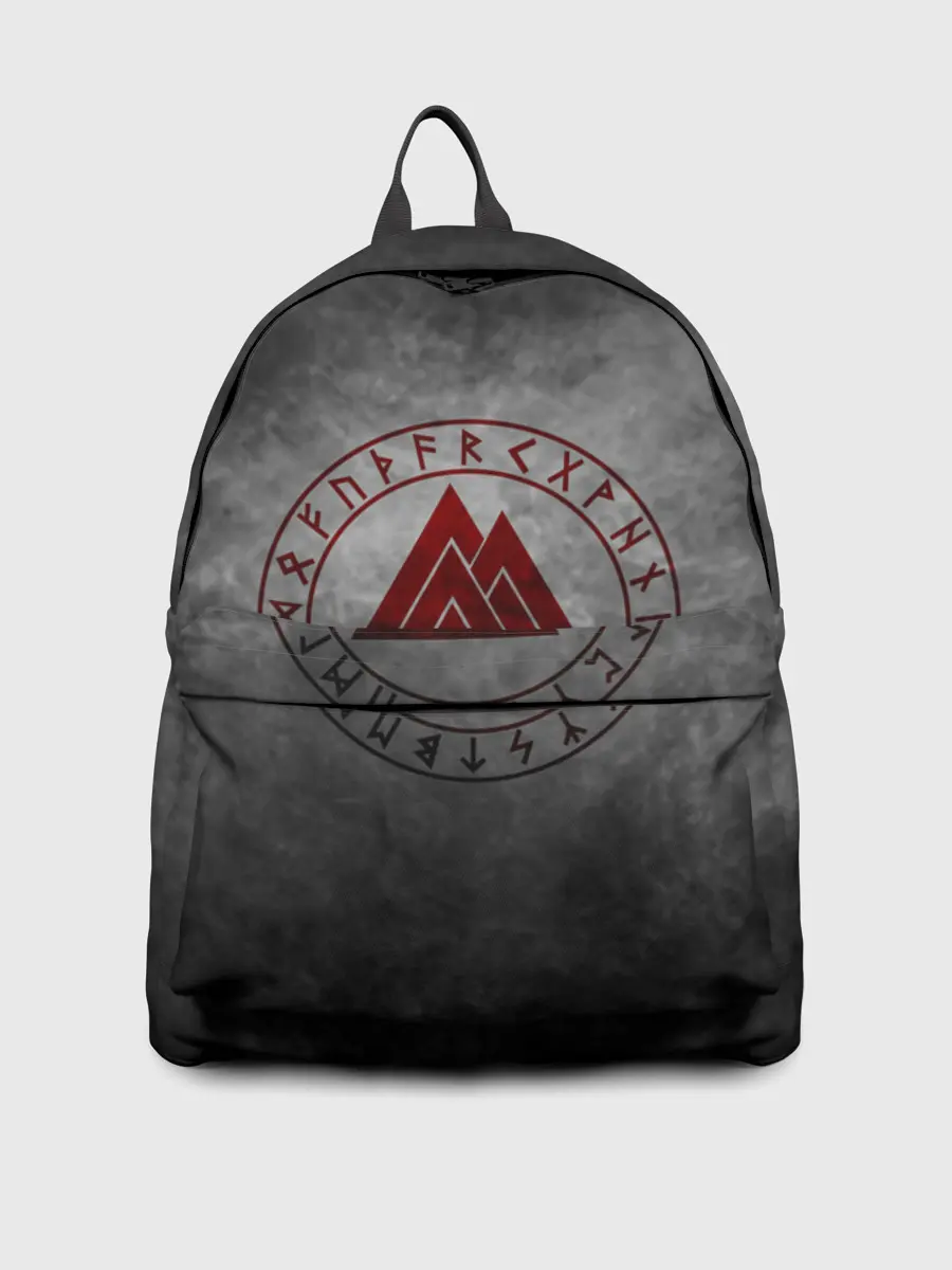 Рюкзак джинсовый / руны