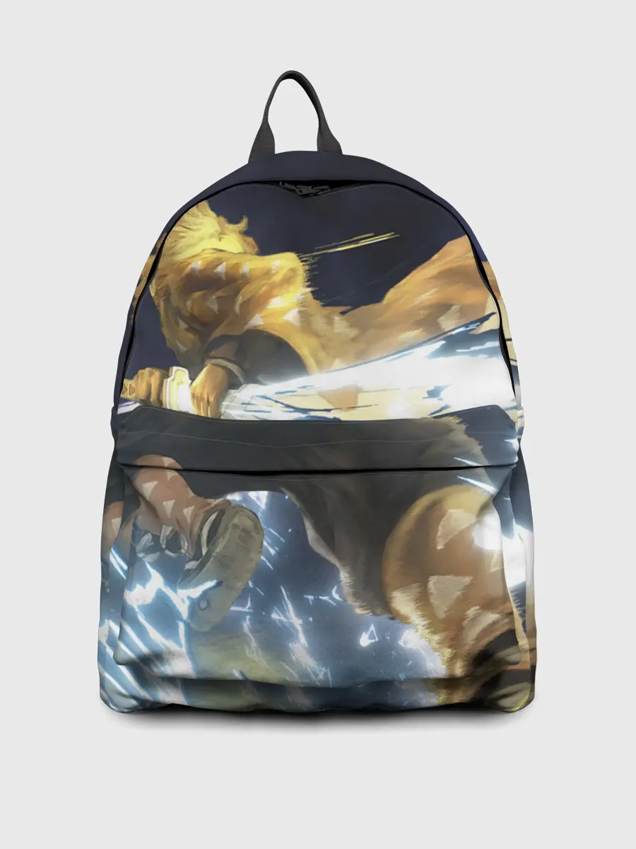 Рюкзак джинсовый / Зиницу Агацума Бог ГРОМА