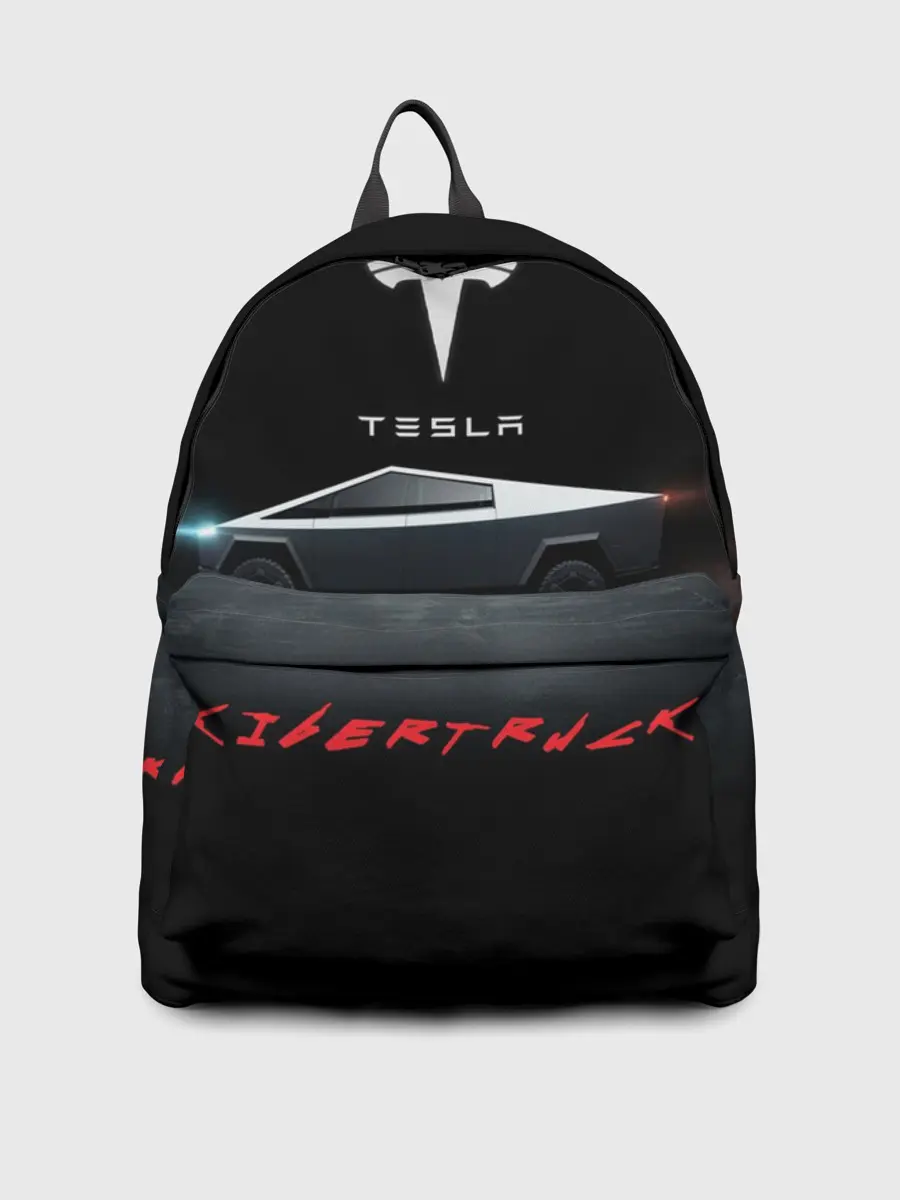 Рюкзак джинсовый / TESLA kibertruck