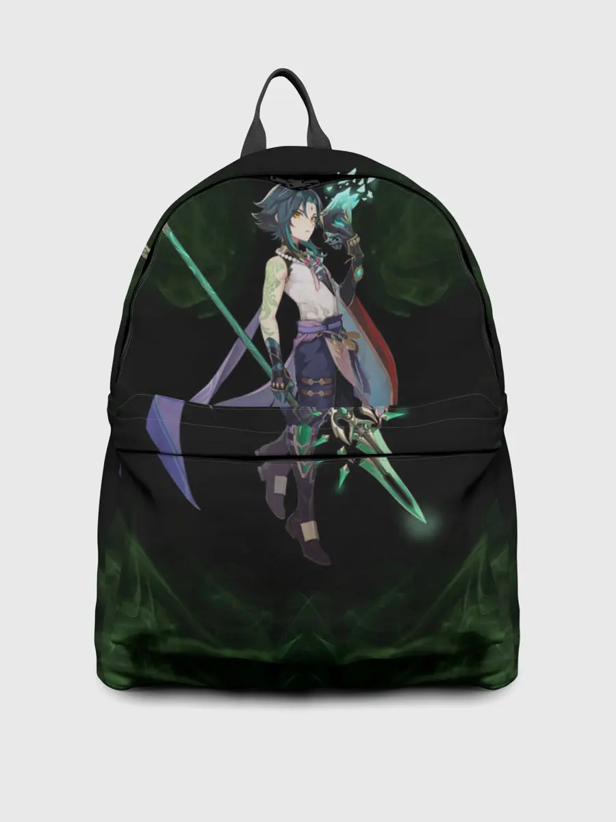 Рюкзак джинсовый / Genshin Impact - Xiao