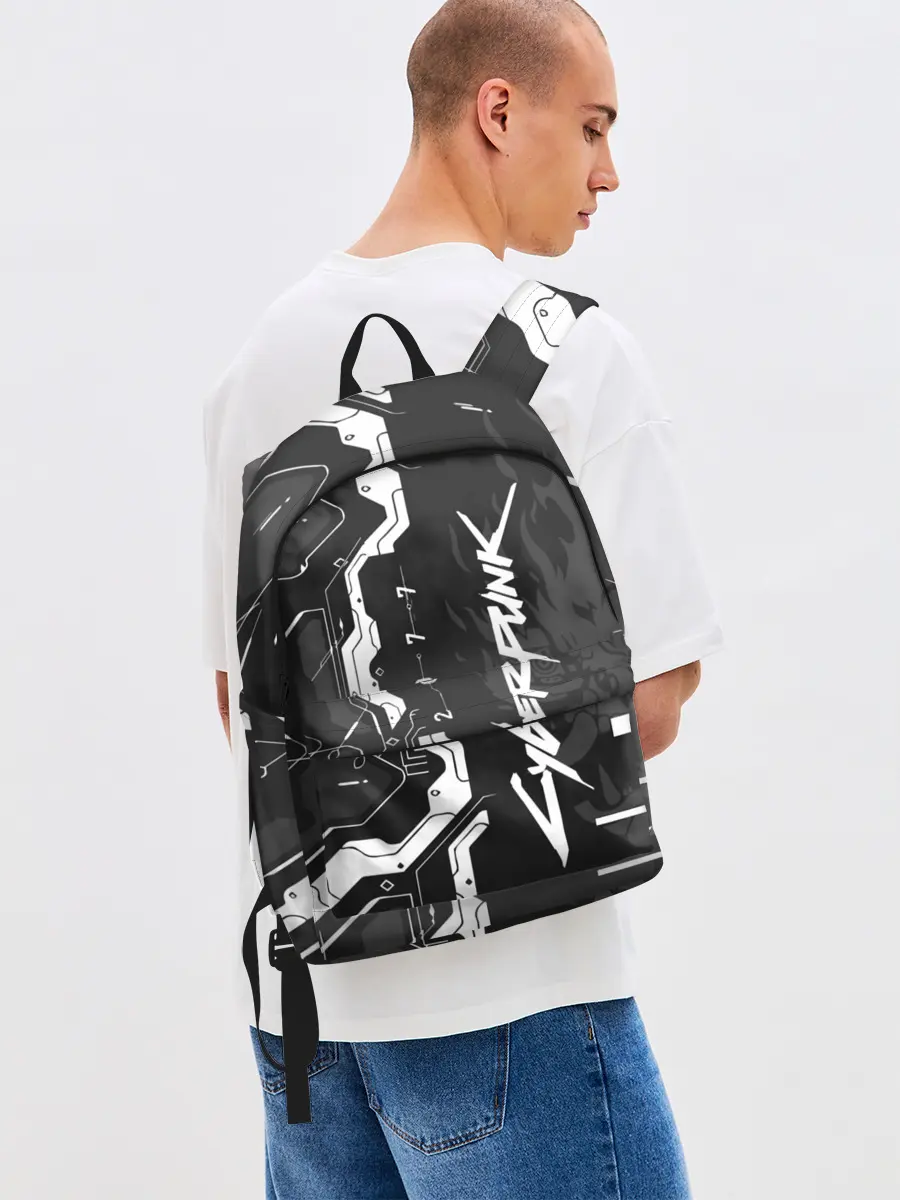 Рюкзак джинсовый / Cyberpunk 2077 Tech