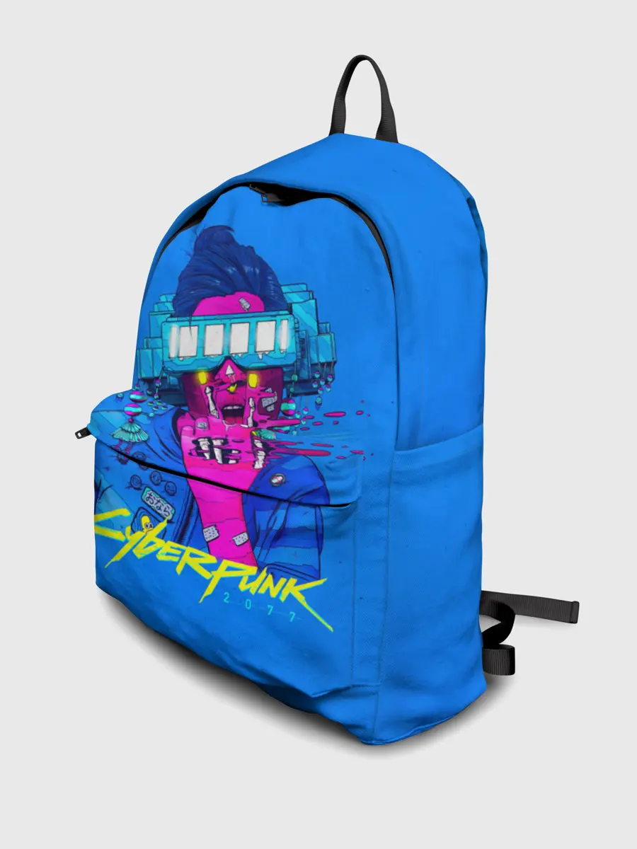 Рюкзак джинсовый / Cyberpunk 2077