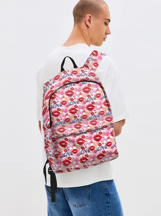 Рюкзак джинсовый / LOVE