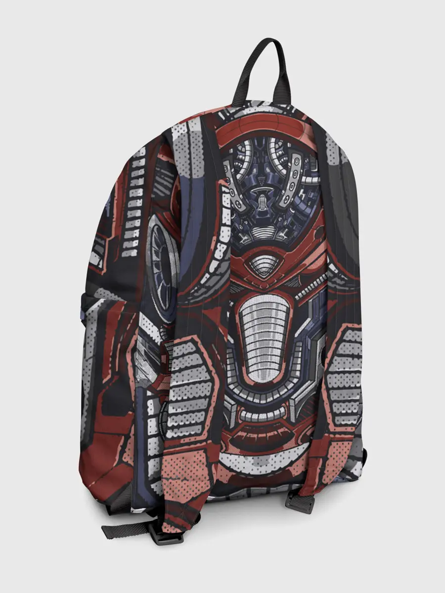 Рюкзак джинсовый / Механический робот