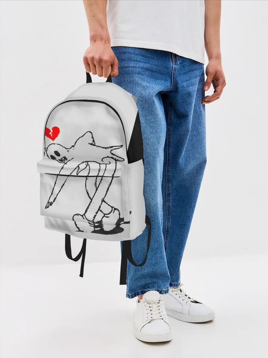 Рюкзак джинсовый / GHOSTEMANE