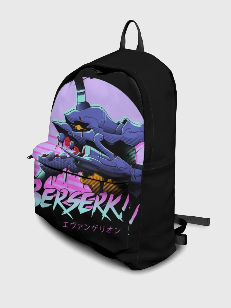 Рюкзак джинсовый / Евангелион Берсерк