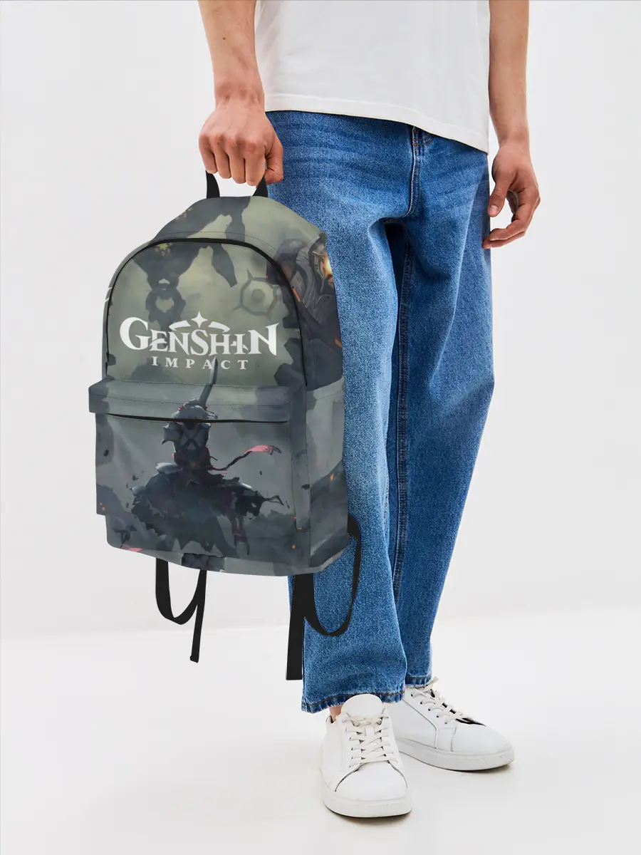 Рюкзак джинсовый / Genshin impact | Noelle
