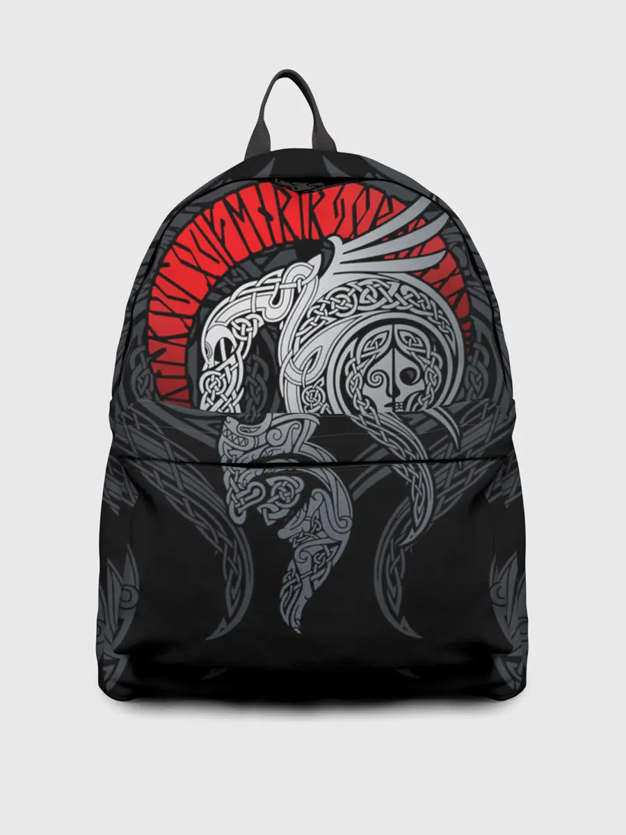 Рюкзак джинсовый / Демон