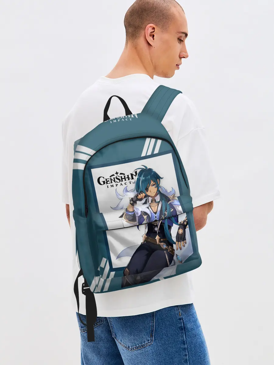 Рюкзак джинсовый / Кэйа - Genshin Impact