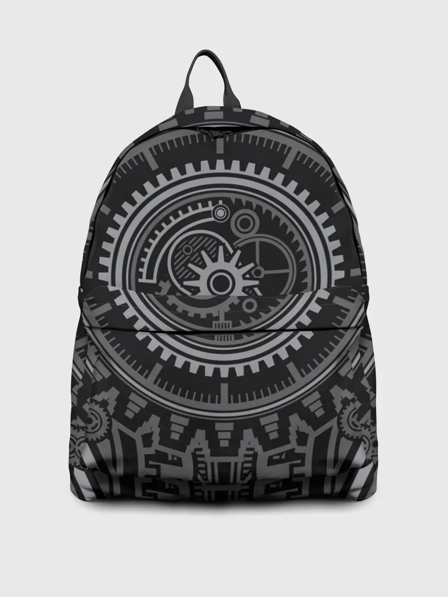 Рюкзак джинсовый / Стимпанк Механизмы