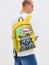 Рюкзак джинсовый / Pop Art Cat | Wow