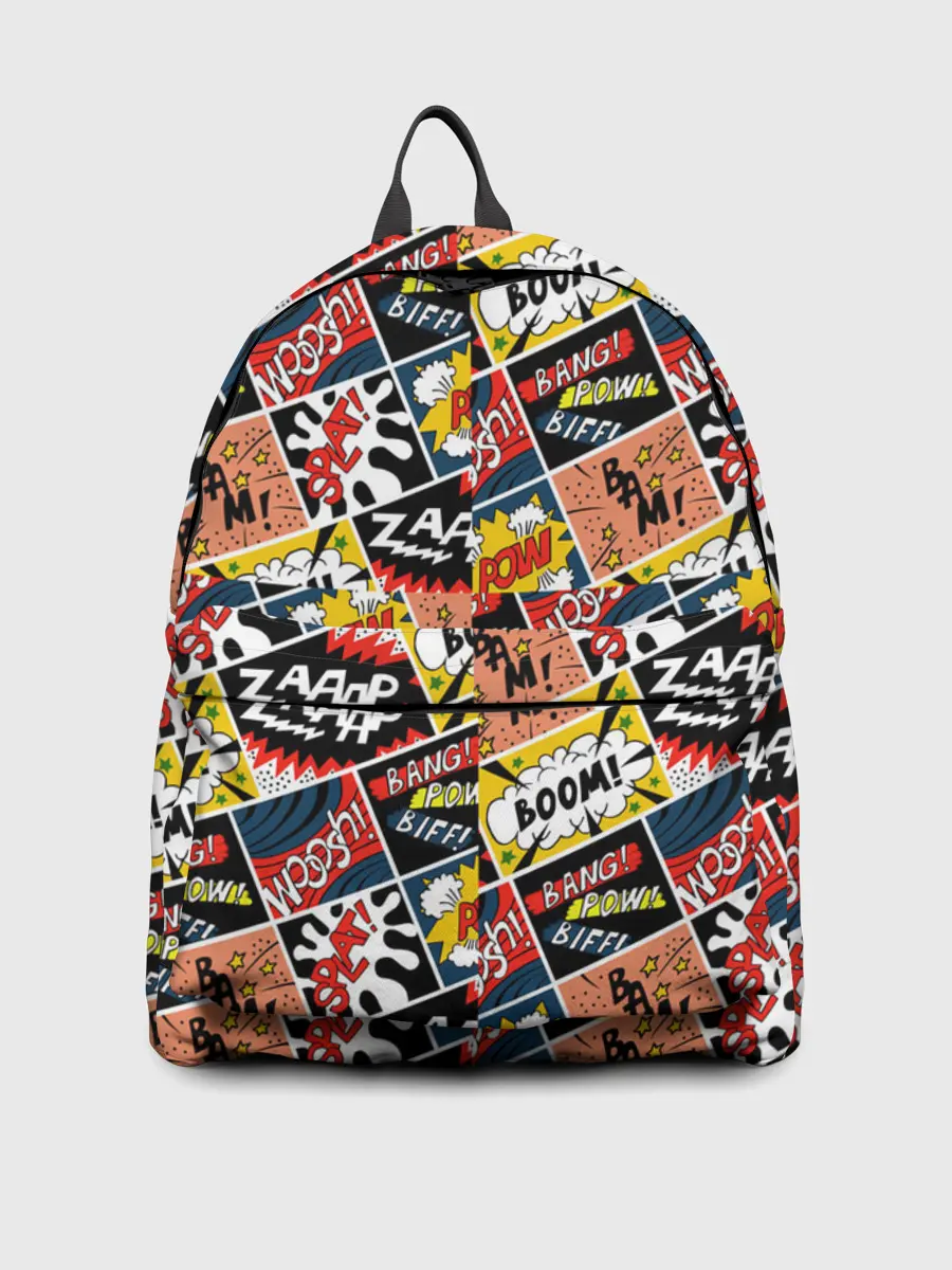 Рюкзак джинсовый / Взрывы