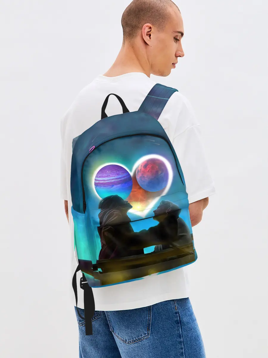 Рюкзак джинсовый / Ваня Дмитриенко Венера-Юпитер