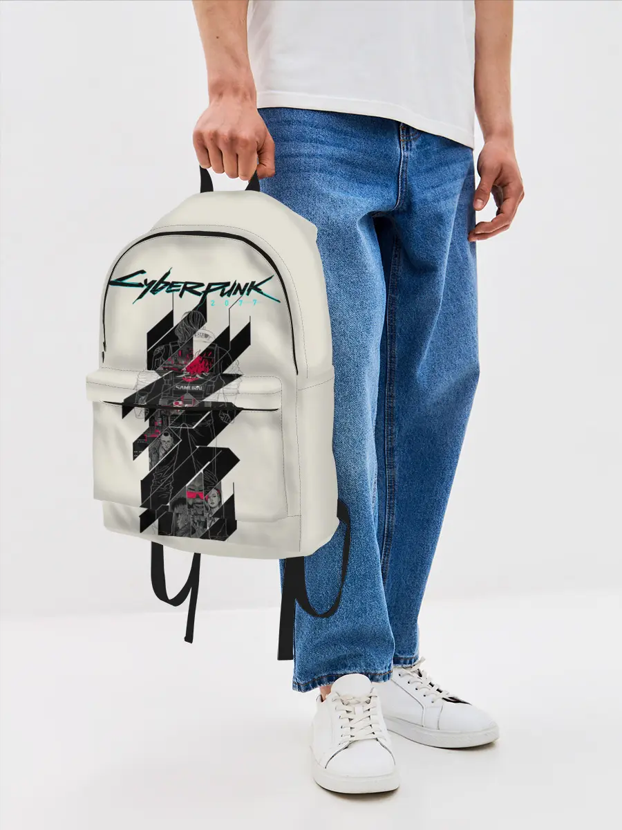 Рюкзак джинсовый / Cyberpunk 2077