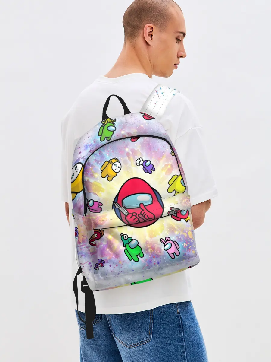 Рюкзак джинсовый / Among us space