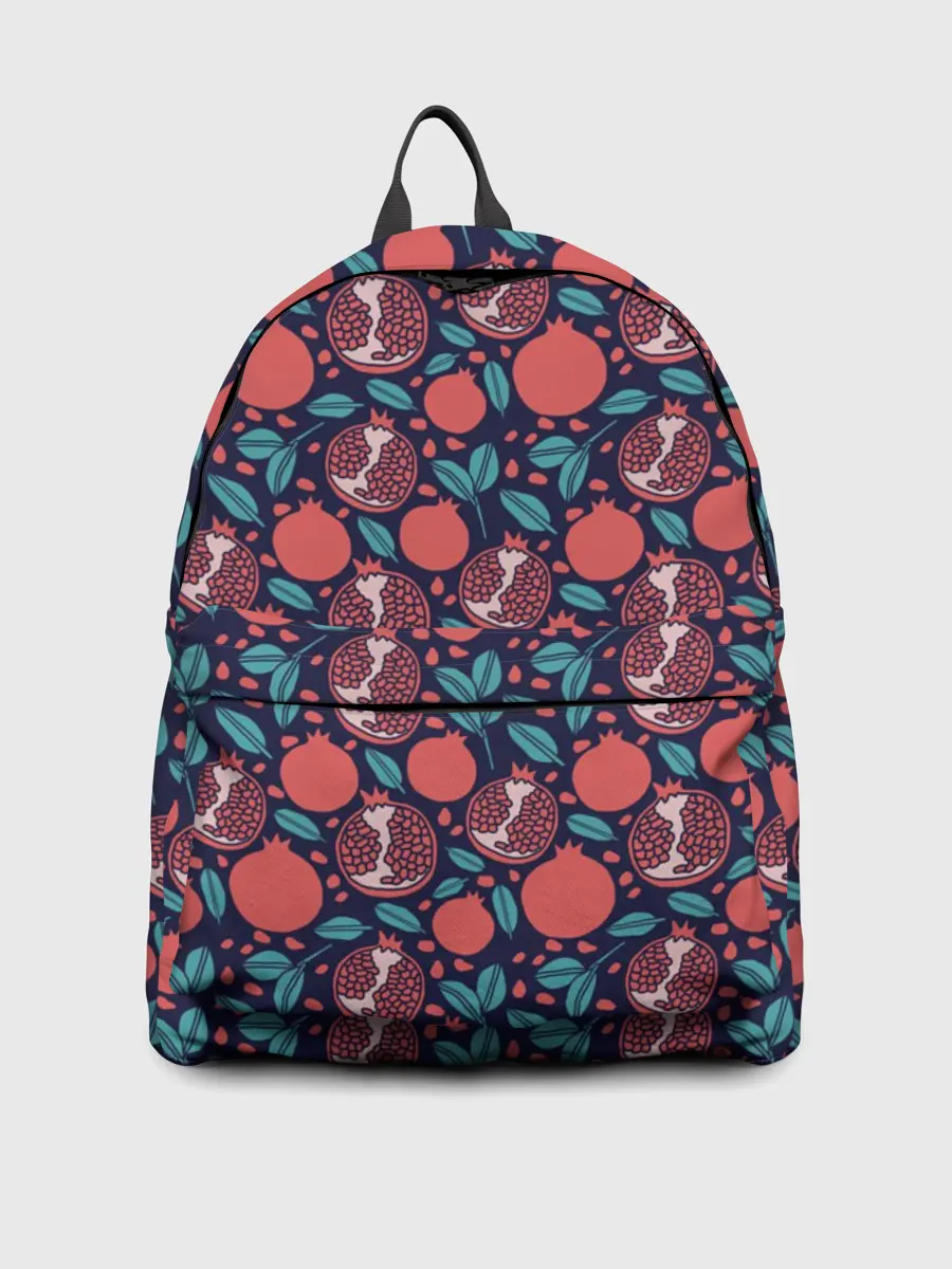 Рюкзак джинсовый / Гранат