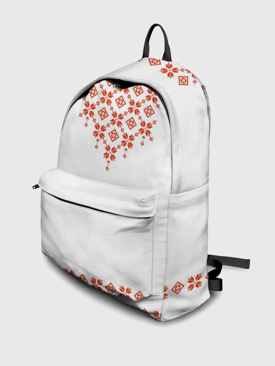 Рюкзак джинсовый / Белорусская вышиванка