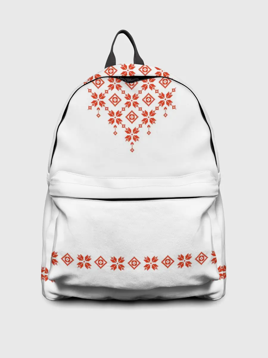 Рюкзак джинсовый / Белорусская вышиванка