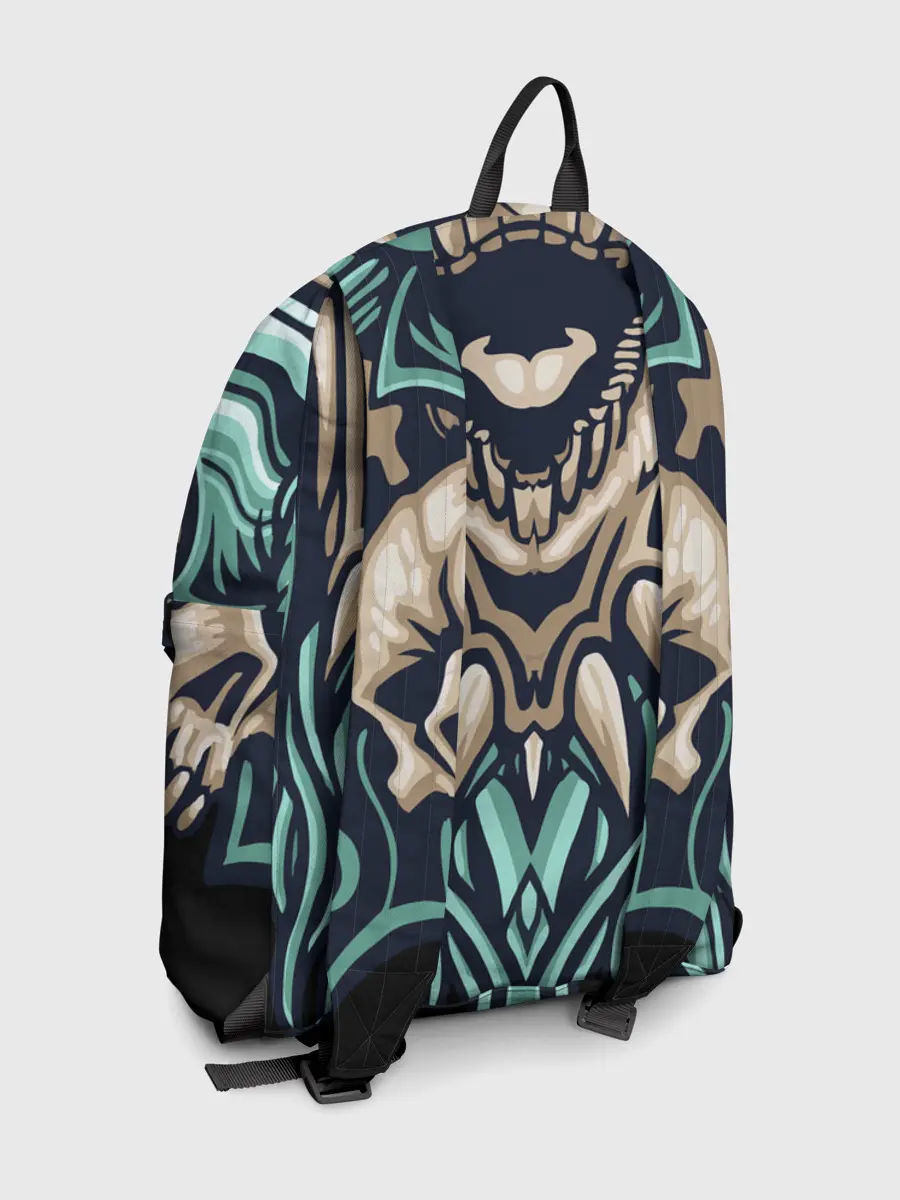 Рюкзак джинсовый / Древний зомби