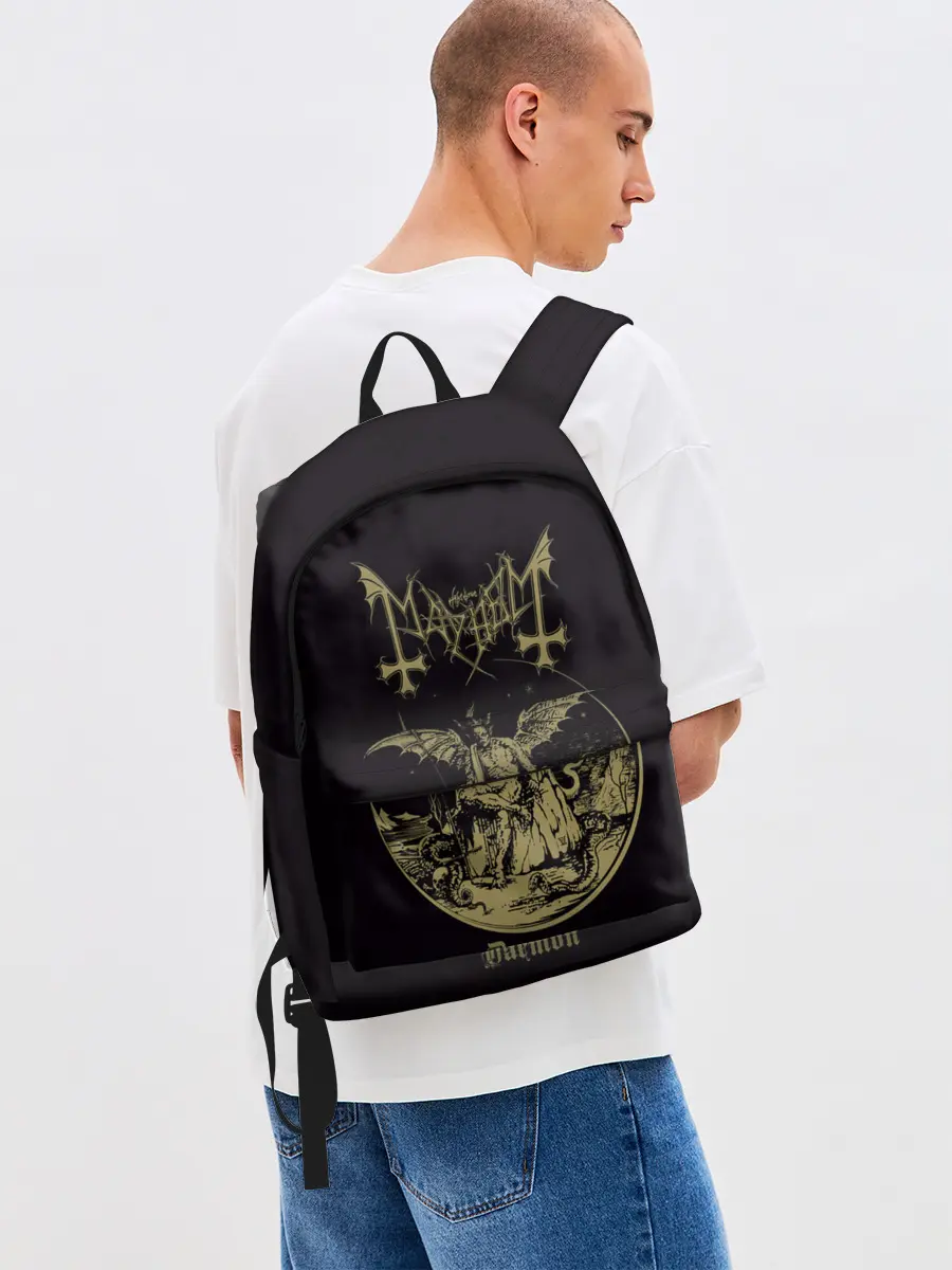 Рюкзак джинсовый / MAYHEM