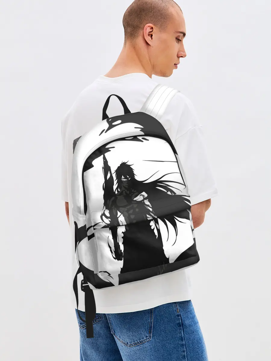 Рюкзак джинсовый / Bleach black & white